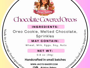 Chocolate Covered Oreos (a dozen)