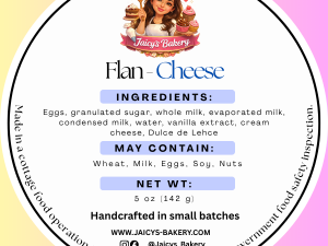 Flan Cheese (a dozen of 5oz)