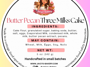 Tres Leches Butter Pecan (5oz)