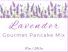 Lavender Pancake Mix