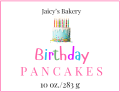 Birthday Cake Pancake Mix